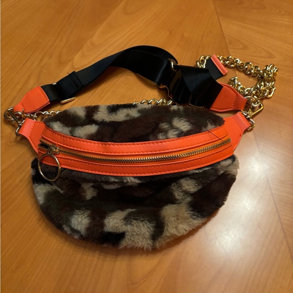 LIKE DREAMS Leopard Print Fanny Pack Belt Bag - Picture 1 of 3